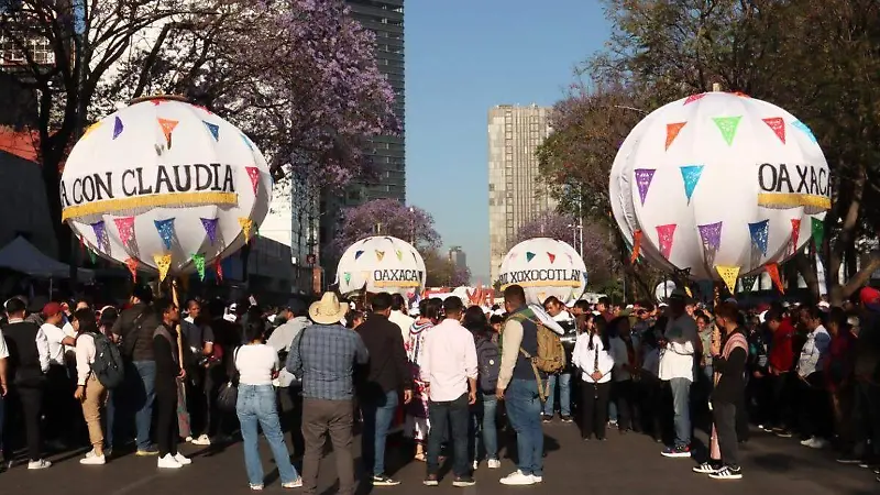 Sheinbaum da mensaje en el Zócalo sobre relación con EU